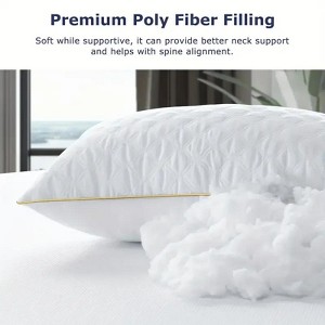 CAVINAS Luxury Pillows Queen Size Set of 2,Hypoallergenic Bed Pillows with Neck Support,Queen Pillows with Down Alternative for All-Season Comfort - 1 of 4