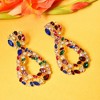 SOHI Women's Teardrop Drop Earrings - 2 of 3