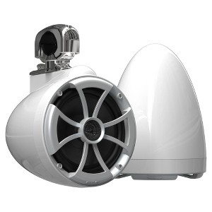 Wet Sounds ICON8-WSC ICON 8" Swivel Clamp Tower Speakers - Pair White - 1 of 4