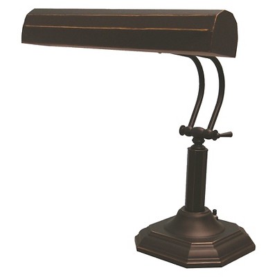 Lite Source Piano Mate 2 Light Desk Lamp Dark Bronze - Lite Source