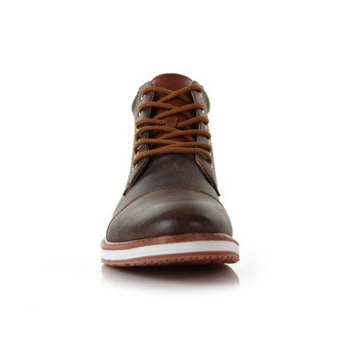 Ferro Aldo Mens Birt MFA506027 Casual Mid-Top Sneaker Boots, in Chestnut Brown, Size 9 — фото 2