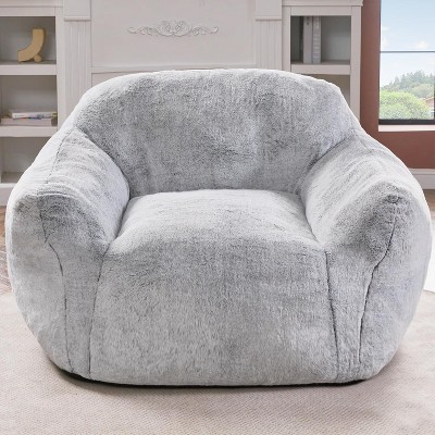 FFKQBH Beanbag Chair (Light Grey)
