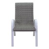 Courtyard Casual Santa Fe Wicker Chair  Set of 4 - 4 of 4
