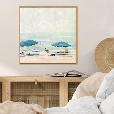 Sylvie Maple Framed Coastal Landscape Canvas Print, 22 x 22 Inches