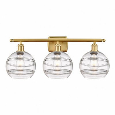Rochester - 3 Light Bath Vanity In Industrial Style-10.88 Inches Tall and 28 Inches Wide
