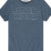 Boys' - Star Wars - Logo Outline Short Sleeve Graphic T-Shirt - 2 of 4