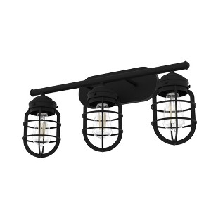 Hunter Fans Starklake 3 - Light Vanity in  Natural Iron - 1 of 2
