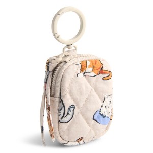 Vera Bradley Women's Outlet Cotton Essential Bag Charm for AirPods - 1 of 3