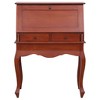 Secretary Desk Brown Solid mahogany wood 30.7 x 16.5 x 40.6 in - 3 of 4