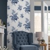 Laura Ashley Narberth Midnight Seaspray Blue Wallpaper - 2 of 4