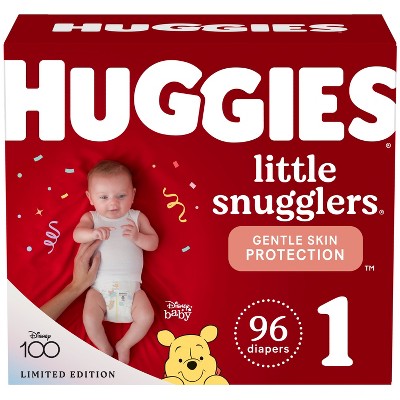 Image of Huggies Little Snugglers Diapers Super Pack - Size 1 (96ct)