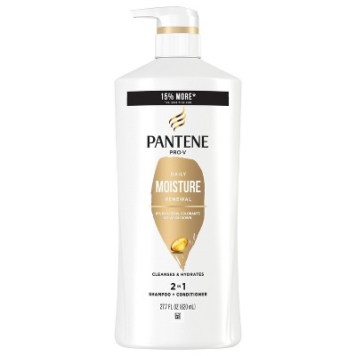 PANTENE PRO-V Daily Moisture Renewal 2 in 1 Shampoo + Conditioner, 27.7 oz/820 mL