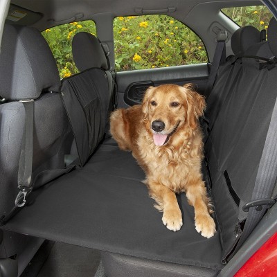 FurHaven Deluxe Pet Car Barrier & Seat Protector with Carry Bag