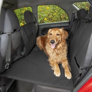 FurHaven Deluxe Pet Car Barrier & Seat Protector with Carry Bag - 1 of 4