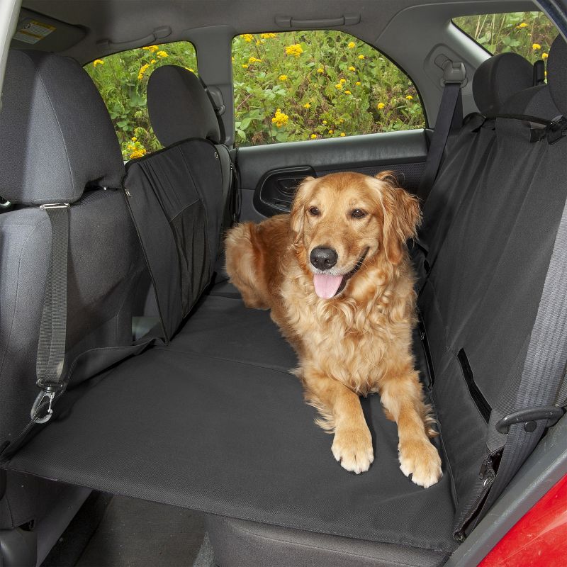 FurHaven Deluxe Pet Car Barrier & Seat Protector with Carry Bag, 1 of 6