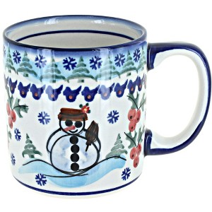 Blue Rose Polish Pottery WR Unikat Mug - 1 of 1