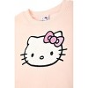 Hello Kitty Little Girls' 2-Piece Fleece Sweatshirt & Jogger Set, Light Pink/Dots, 6X - 4 of 4