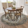 Dalyn Jericho JC2 Pewter Area Rug - 4' x 4' Round - 3 of 3