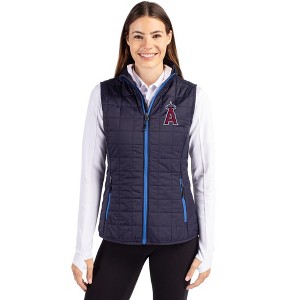 Los Angeles Angels Cutter & Buck Rainier PrimaLoft® Womens Eco Insulated Full Zip Puffer Vest - 1 of 1