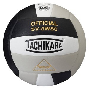 Tachikara BWSL Indoor Sensi Tec Composite Competition Volleyball - Black/White/Silver - 1 of 1