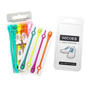 HICKIES 1.0 Original Unisex One Size Fits All Elastic No-Tie Shoelaces. - 1 of 3