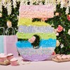 Blue Panda 5 Pinata - Large Number 5 Pinata, Pastel Rainbow Pinata, 5th Birthday Decorations for Girls (14.7 x 4 x 21 inches) - 2 of 4