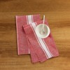Solino Home Striped Kitchen Towels | Farmhouse Stripe - 2 of 4