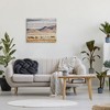 Stupell Industries Wild Horses Roaming Across Western Landscape Canvas Art, 30" x 24" - 3 of 4
