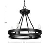 Toltec Lighting Belmont 4 - Light Chandelier in  Matte Black - 2 of 2