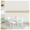 Tempaper Kids' Medieval Toile Self-Adhesive Removable Borders Wallpaper Gray/Orange: Vinyl, Peelable, Washable, 6"x180" - 3 of 4