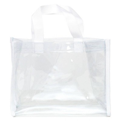 Horizon Group Clear White Plastic Tote Bag