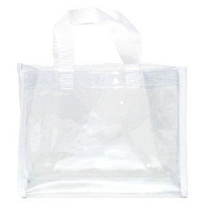 Horizon Group Clear White Plastic Tote Bag - 1 of 4