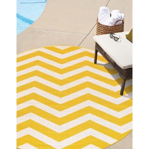 Unique Loom Outdoor Coastal Collection Area Rug - Dalgalar (' " x ' "  ) - 1 of 4
