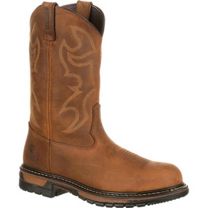 Men's Rocky Original Ride Branson Steel Toe Waterproof Western Boots - 1 of 4