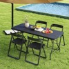SKONYON 6ft Rectangular Folding Table - 2 of 4