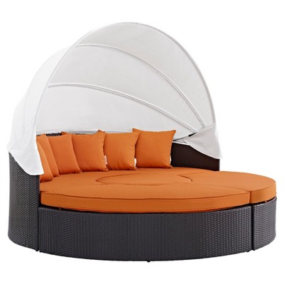 outdoor daybed with canopy target