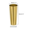 Unique Bargains Furniture Metal Durable Scratch Resistant Furniture Leg Cover Round - 2 of 4