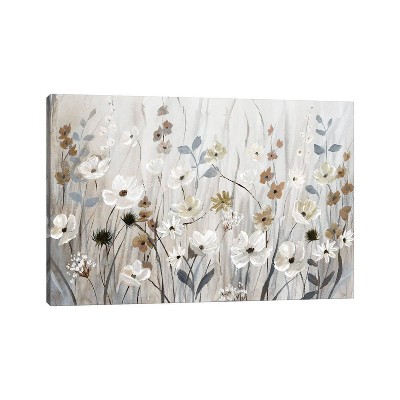 iCanvas Misty Meadow Field by Nan Canvas Print Wall Art