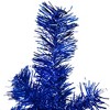 Northlight Artificial Tinsel Christmas Tree - 3' - Blue - Unlit - 4 of 4