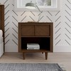 Child Craft Surrey Hill 1 Drawer Nightstand for Nursery or Bedroom, Large Storage Drawer, Made of Sturdy Pinewood, Baby Safe Finish (Toasted Chestnut) - 2 of 4
