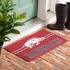 Evergreen NCAA Arkansas Razorbacks Embossed Mat Cross Hatch Indoor and Outdoor Doormat - 3 of 4
