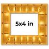 PosterPalooza | 5x4 Bamboo Picture Frame, UV Acrylic, 4 Finishes - Brown, Black, Gold, and Natural - 2 of 4