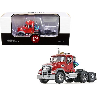 Mack Granite MP Engine Series Truck Tractor Red 1/50 Diecast Model by First Gear