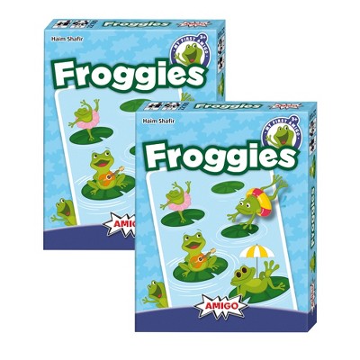 AMIGO Games My First AMIGO Card Game: Froggies, Pack of 2