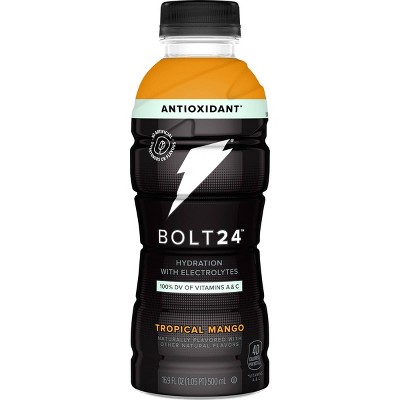 BOLT24 Antioxidant Tropical Mango Hydration Drink - 16.9 fl oz Bottle