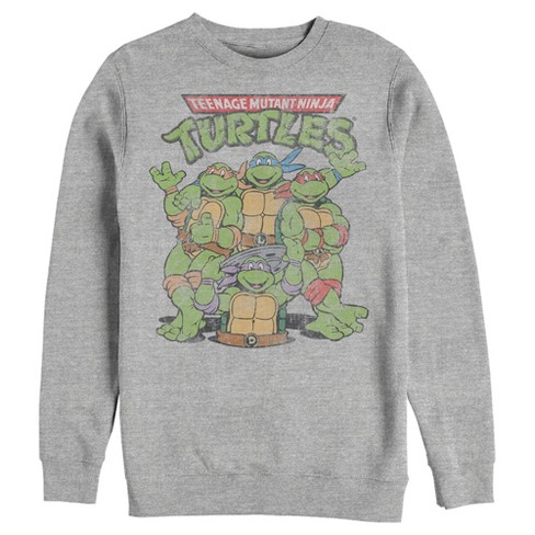 printful2 Teenage Mutant Ninja Turtles: Mutant Mayhem Turtle Power Adult Short Sleeve T-Shirt Athletic Heather / XXL
