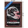 Trends International NFL Atlanta Falcons - Neon Helmet 23 Framed Wall Poster Prints - 3 of 4
