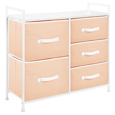 household essentials paper rope 3 drawer chest