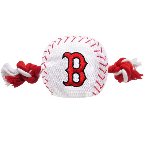 MLB Boston Red Sox Nylon Pets First Baseball Rope Dog Toy