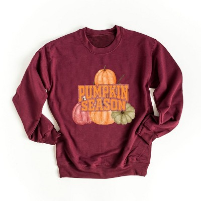 Simply Sage Market Women's Graphic Sweatshirt Pumpkin Season Distressed
